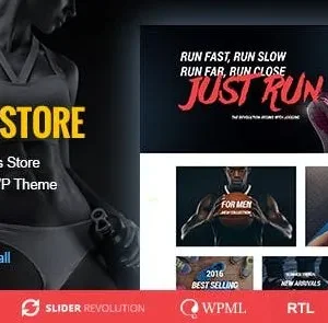 Sports Store – Sports Clothes & Fitness Equipment Store Theme