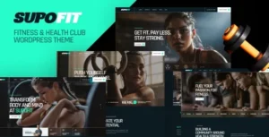Supofit – Fitness & Health Club WordPress Theme