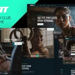 Supofit - Fitness & Health Club WordPress Theme
