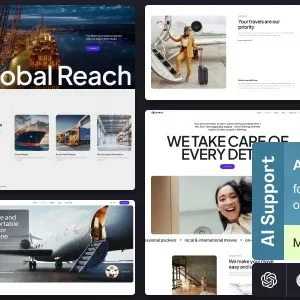 Supply – Logistics, Transportation & Trucking WordPress Theme