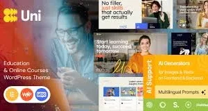 Uni – College, School & Online Courses WordPress Theme