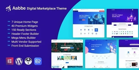 Aabbe - Digital Marketplace Theme