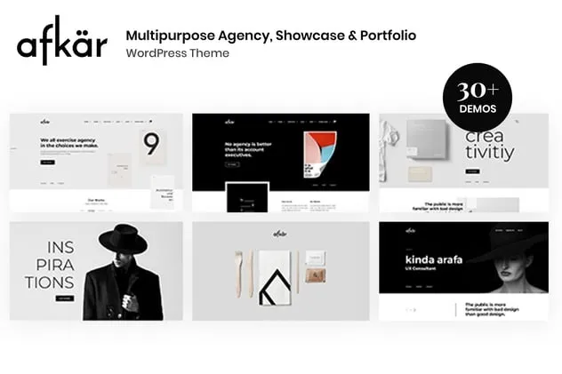Afkar – Creative Portfolio WordPress Theme