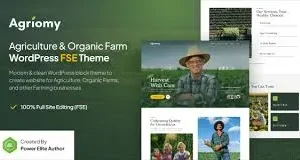 Agriomy – Agriculture & Organic Farm Gutenverse FSE WordPress Block ThemeAgriomy – Agriculture & Organic Farm Gutenverse FSE WordPress Block Theme
