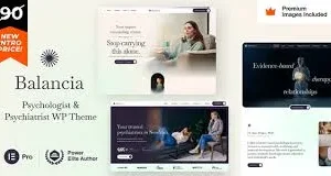 Balancia – Psychology Counseling & Psychiatrist WordPress Theme