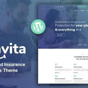 Bellavita – Insurance & Finance WordPress Theme