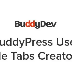 BuddyPress User Profile Tabs Creator Pro