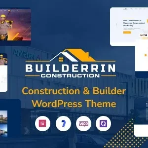 Builderrin - Construction Building WordPress Theme