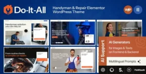 Do-It-All – Handyman & Repair Elementor WordPress Theme