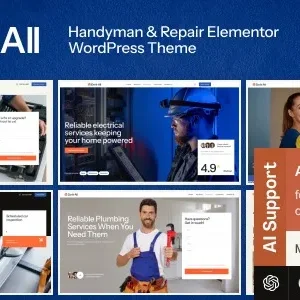 Do-It-All - Handyman & Repair Elementor WordPress Theme