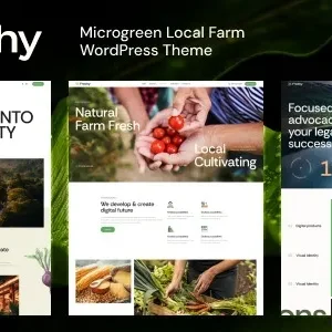 Freshy - Microgreen Local Farm WordPress Theme