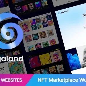 Gigaland – NFT Marketplace WordPress Theme