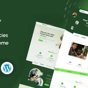 Jobaway - Staffing Agencies WordPress Theme