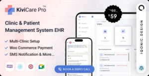 KiviCare Pro – Clinic and Patient Management System EHR (Add-on)