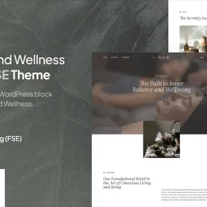 La Roselle - Holistic Spa & Wellness Gutenverse FSE WordPress Block Theme