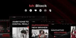 Mr.Black – Business Agency WordPress Theme