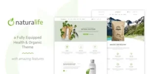 NaturaLife  – Health & Organic WordPress Theme