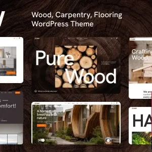 Saw - Wood, Carpentry, Flooring WordPress Theme
