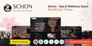 Schon – Spa & Wellness Salon WordPress Theme