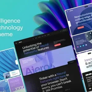 Aiero - AI Agency & Technology WordPress Theme