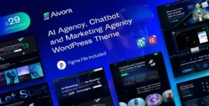 Aivora – AI Agency & Technology WordPress Theme