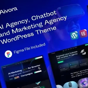 Aivora - AI Agency & Technology WordPress Theme