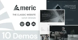 Americ – Corporate Business WordPress Theme