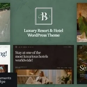 Belicia - Luxury Resort & Hotel WordPress Theme