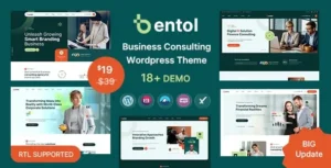 Bentol – Business Consulting WordPress Theme