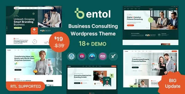 Bentol – Business Consulting WordPress Theme