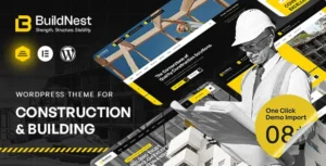 Buildnest – Construction WordPress Theme