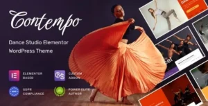 Contempo  – Dance School WordPress Theme