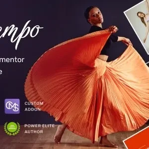 Contempo - Dance School WordPress Theme