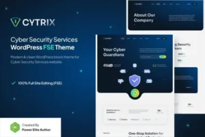 Cytrix – Cyber Security Services WordPress Theme