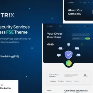 Cytrix – Cyber Security Services WordPress Theme