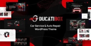 Ducatibox – Car Service & Auto Repair WordPress Theme