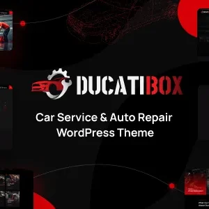 Ducatibox - Car Service & Auto Repair WordPress Theme