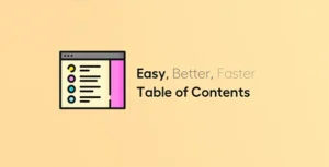 Easy Table of Contents Pro