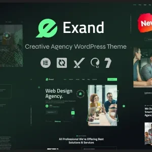 Exand - Creative Agency WordPress Theme