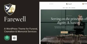 Farewell – Funeral & Memorial Services WordPress Theme