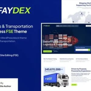 Faydex - Logistics and Transportation WP Theme