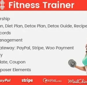 Fitness Trainer – Training Membership Plugin