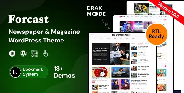 Forcast - Newspaper & Magazine Theme