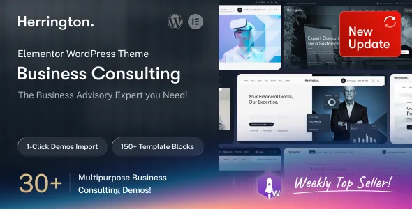 Herrington - Business Consulting WordPress Theme