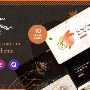 Hungrybuzz - Restaurant WordPress Theme