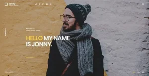 Jonny Personal WordPress Theme