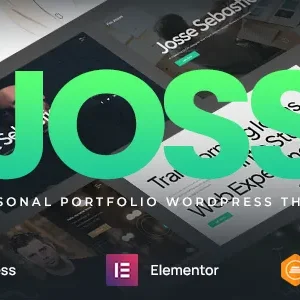 Joss - Personal Portfolio WordPress Theme
