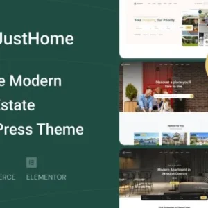 Justhome – Real Estate WordPress Theme