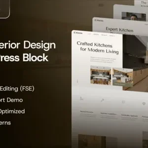 Kitchio - Kitchen Cabinets & Furniture FSE WordPress Block Theme