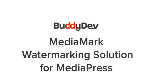 MediaMark – Watermarking Solution for MediaPress